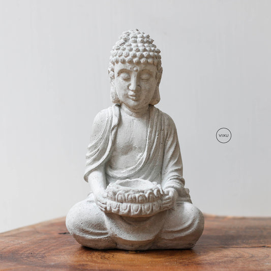 Estatua Buda Flor de Loto