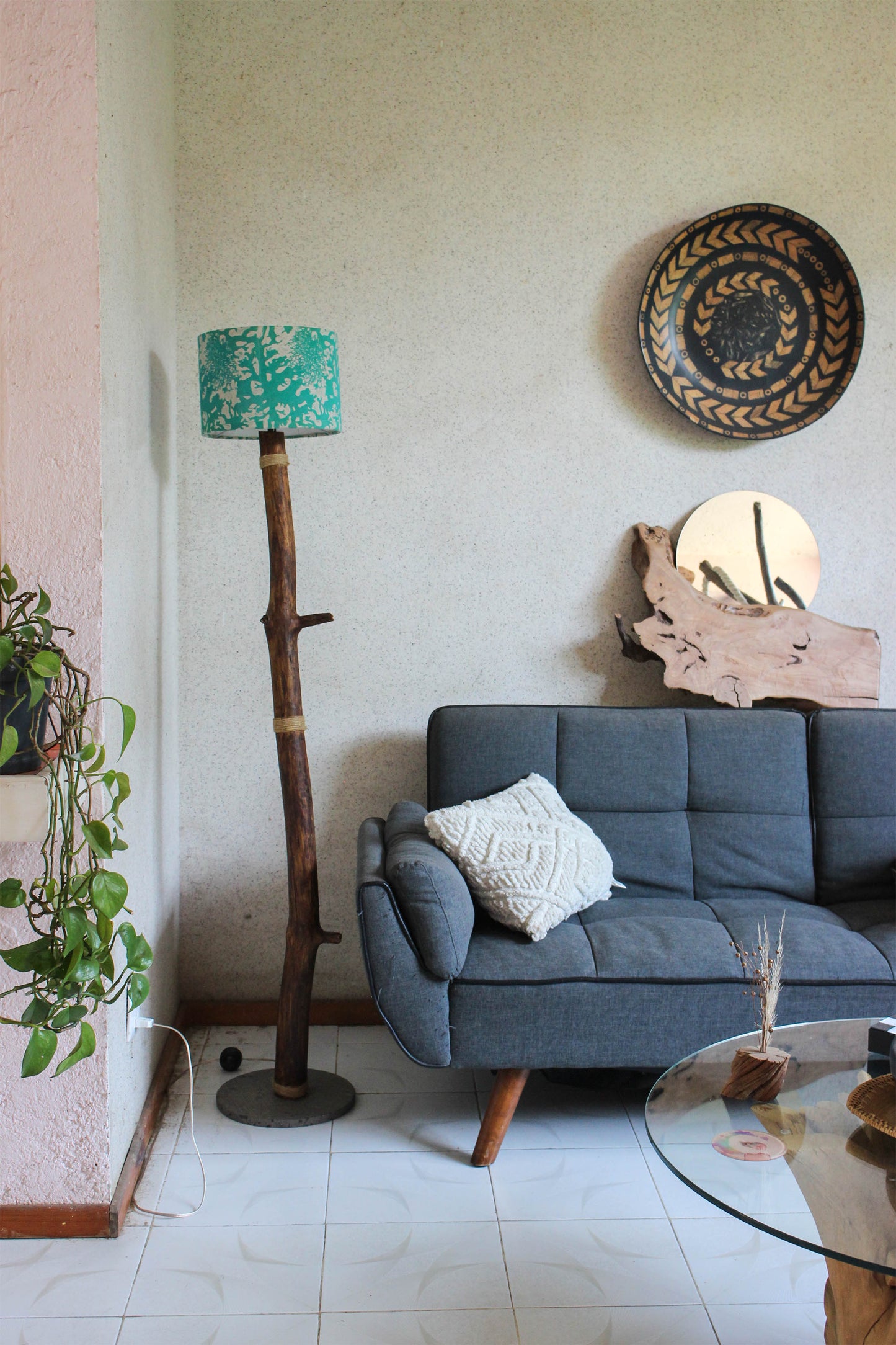 Lámpara de Piso Jade