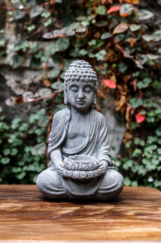 Estatua Buda Flor de Loto